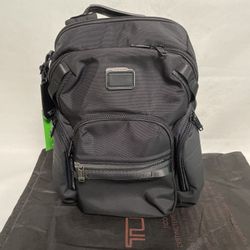 TUMl Black ALPHA BRAVO Navigation Backpack
