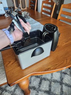 Presto 05460 Stainless Steel Basket Pro Fry 8 Cup Capacity Silver