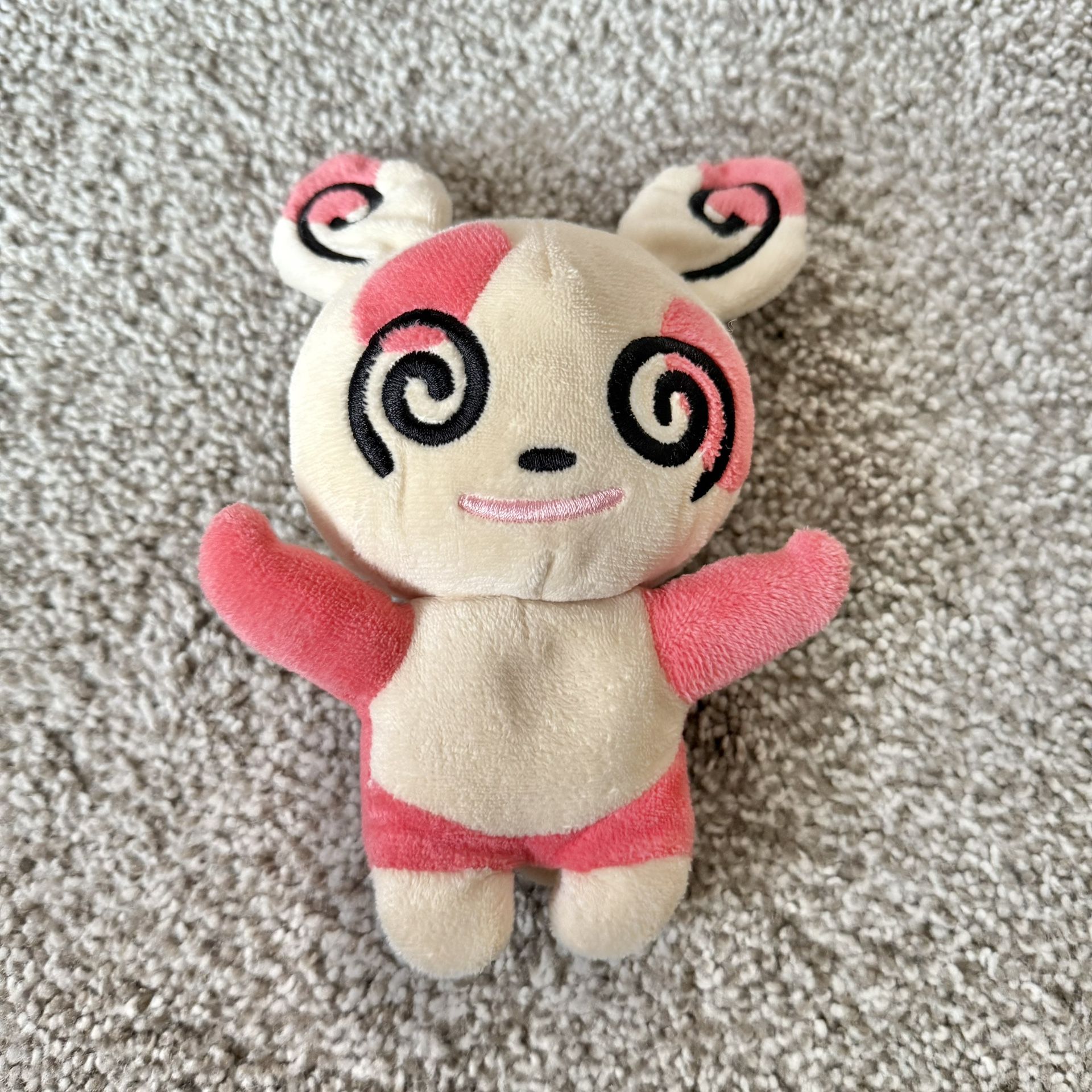 Pokemon Hasbro Spinda Plush Stuffed Animal Beanie Doll