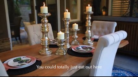 Candle Holders- Glass