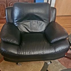 Big Beautiful Modern Black Comfortable Chair