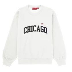 Supreme Chicago Shop Small Box Crewneck