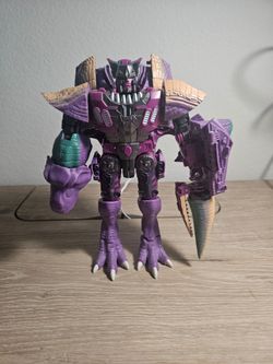 Transformers kingdom leader class beast wars megatron
