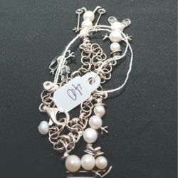 Sterling Silver Snowman Charms