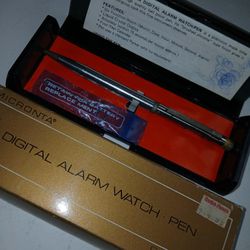 Digital Alarm Watch Pen