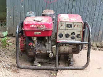 Honda generator working condition used but runs good