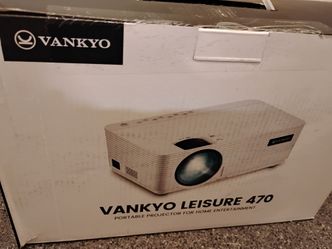Vankyo Leisure 470 portable projector for home entertainment
