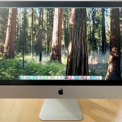 Apple 27” iMac A1419 (5K Late 2014) QuadCore i5-4690 3.5GHz 8GB RAM 128GB SSD+1TB Fusion HDD Sequoia