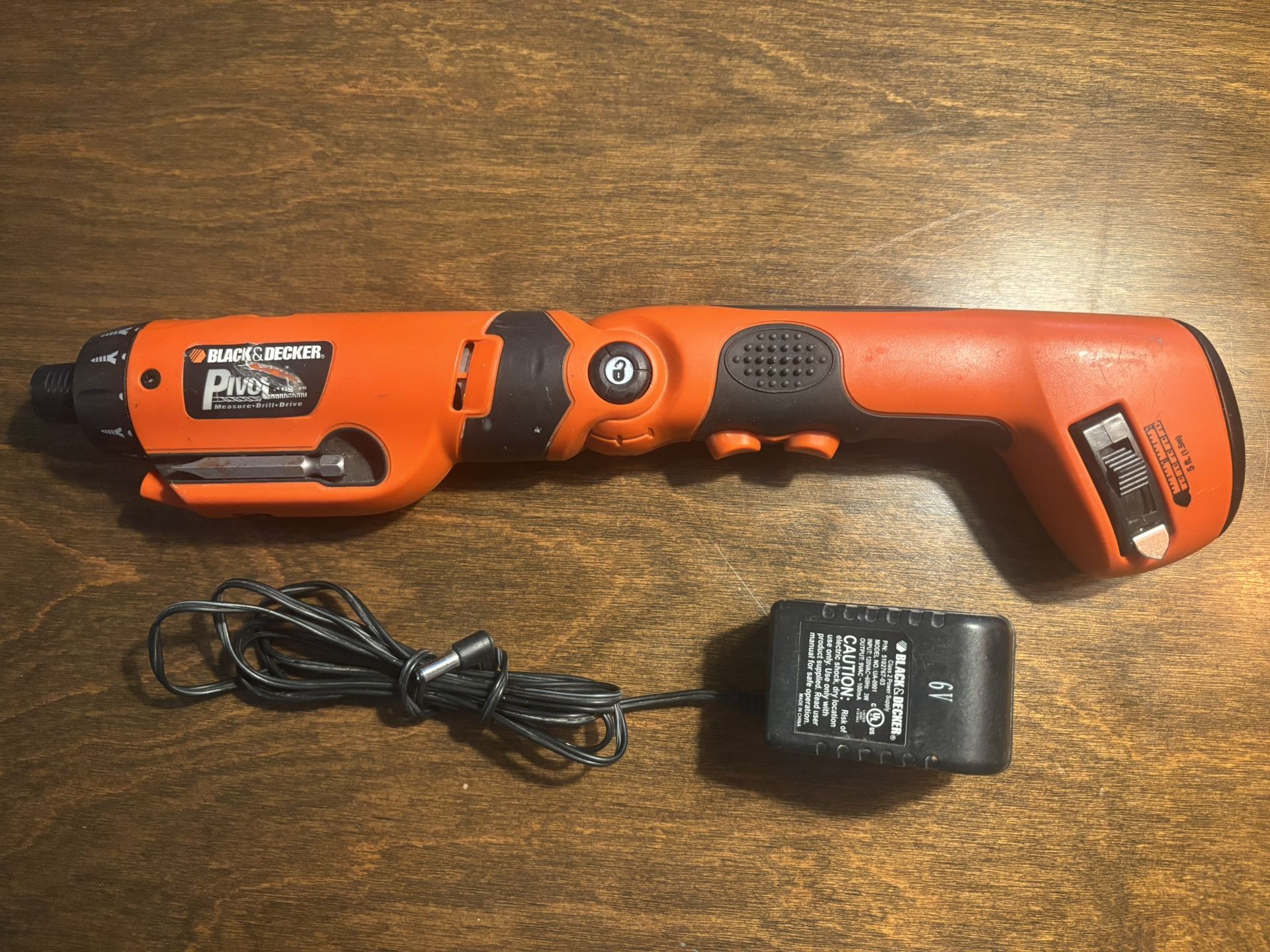 Pivot Plus Drill Driver 6V Screwdriver w/ Adapter