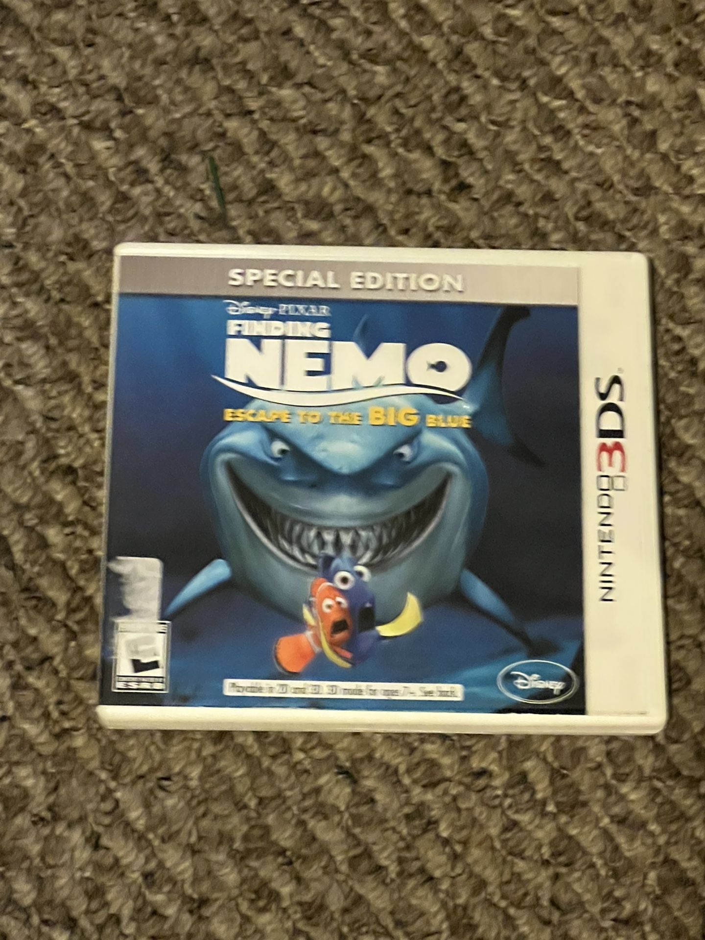 Finding Nemo Escape To The Big Blue for Nintendo 3DS