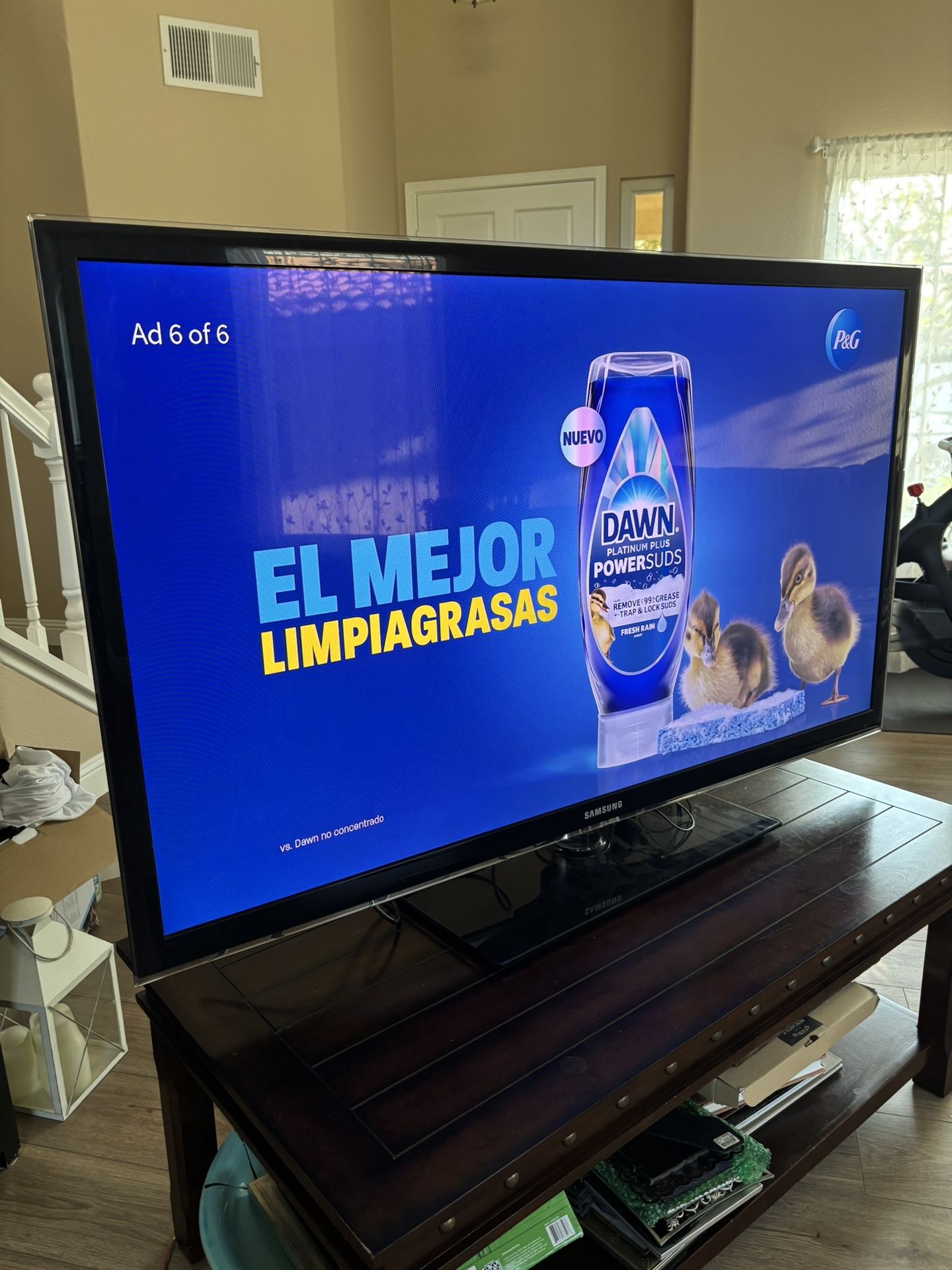 60” Smart Tv Samsung In Working Conditions