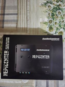 AUDIOCONTROL  LIMITED EDITION!  EPICENTER