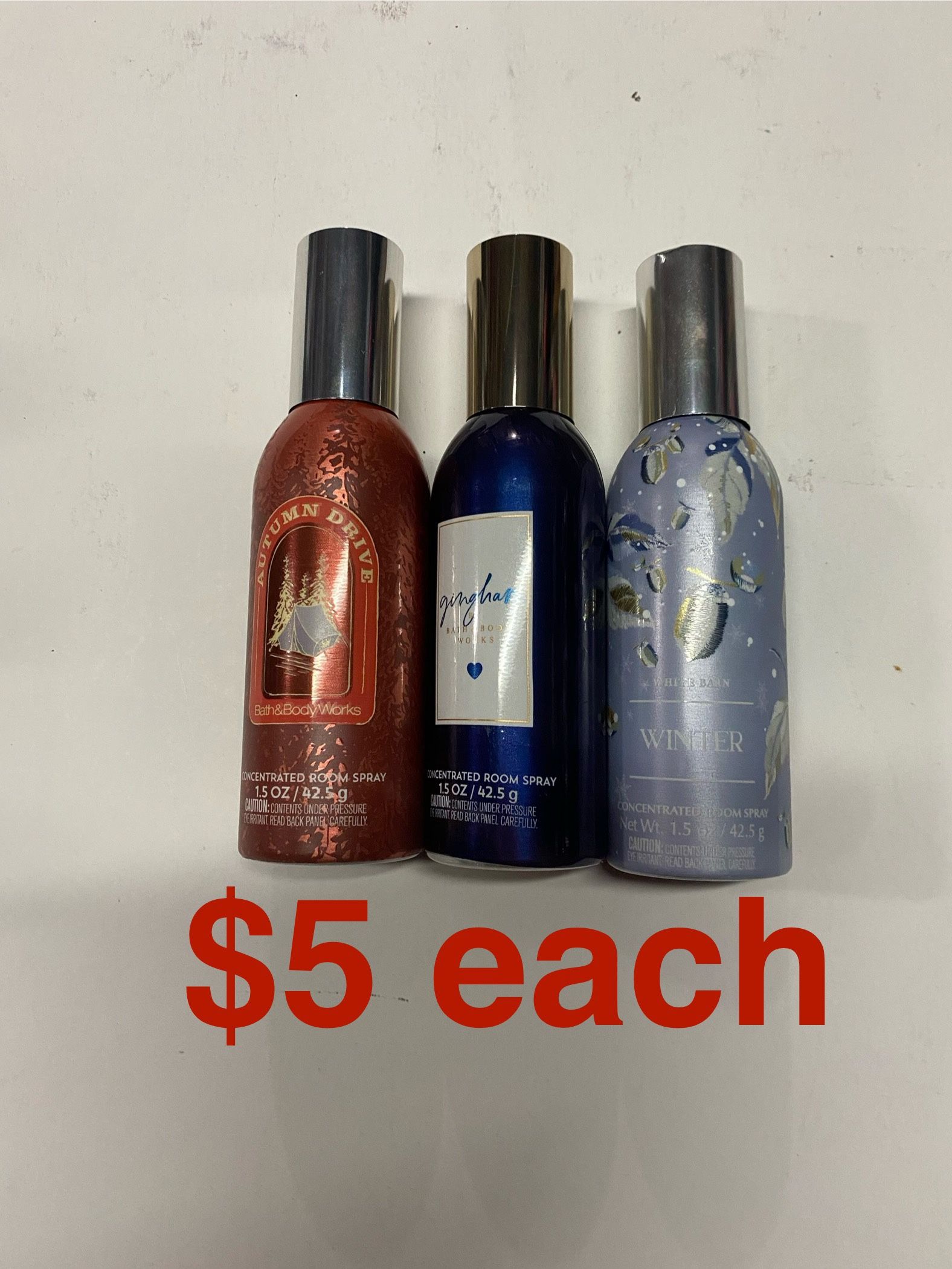 Bath & Body Works Concentrated Room Sprays