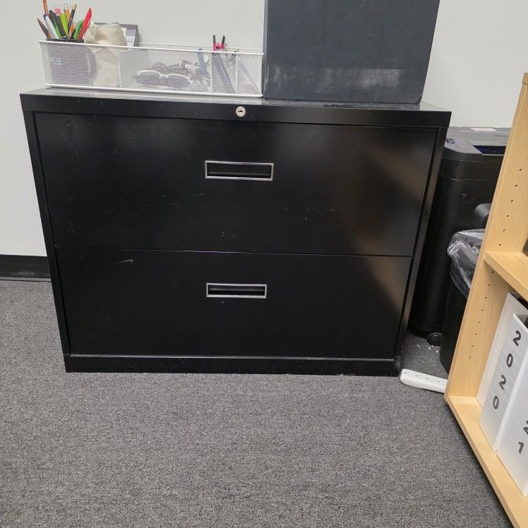 Black File Metal Cabinet