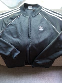 Adidas Black Zipper Jacket