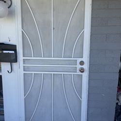 Metal Screen Door 36 by 80 inches