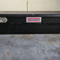 Duralast Truck Tool Box – 68” Steel Diamond Plate