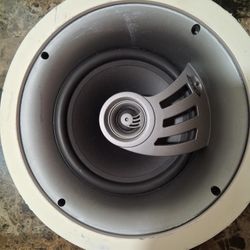 CEILING MOUNT HI END STEREO SPEAKERS.