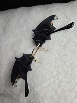 Pierced Bat Sunglasses Customizable