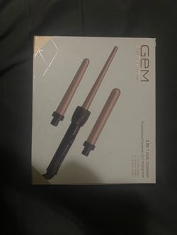 GEM 3 in 1 hair curling wand