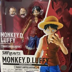 One Piece Sh Figuarts Luffy Target Exclusive  