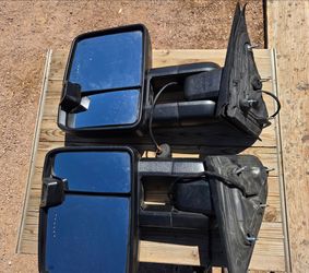 2014 2015 2016 2017 2018 Chevy Silverado, GMC, Sierra tow mirrors