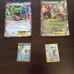4 Pokémon Cards All Great Quality And Holo Effect