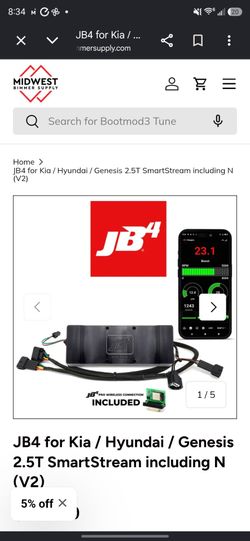 Burger Tuning JB4 Never Used