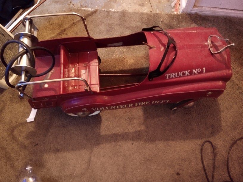 1948 Fire Engine Pedal Car