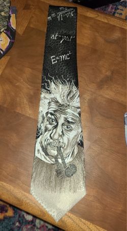 Albert Einstein Silk Nectktie