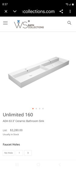 Valdama Italian Double Sink