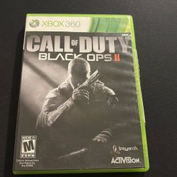 Microsoft Xbox 360 Call Of Duty Black Ops 2