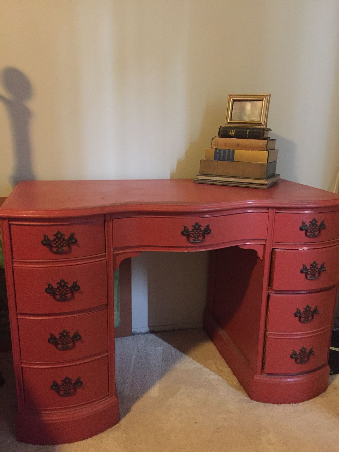 Painted Antique Desk