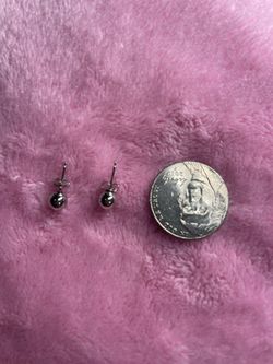 14K White Gold Earrings