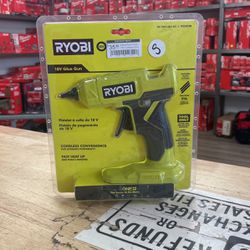 RYOBI ONE+ 18V Cordless Glue Gun (Tool Only) with (3) General Purpose Glue Sticks. On Sale!