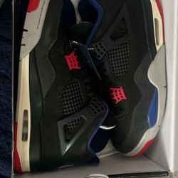 Air Jordan Four Retro Black Fire, Red Dope Royal Blue