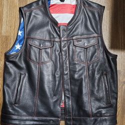 First Mfg Motorcycle Vest 