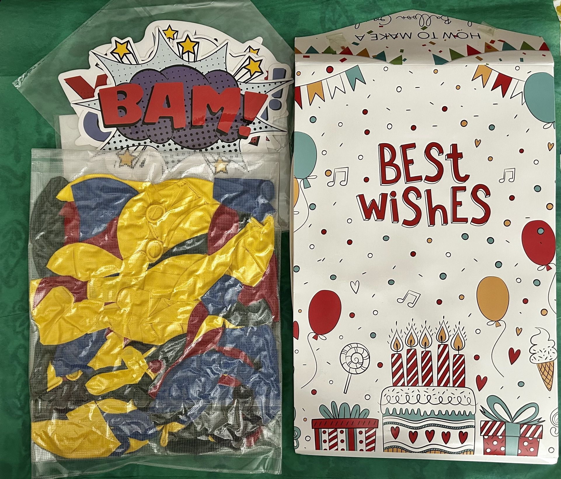 Simple Balloon Garland, Only $5.00 each or 3 Packs for $14.00 only.