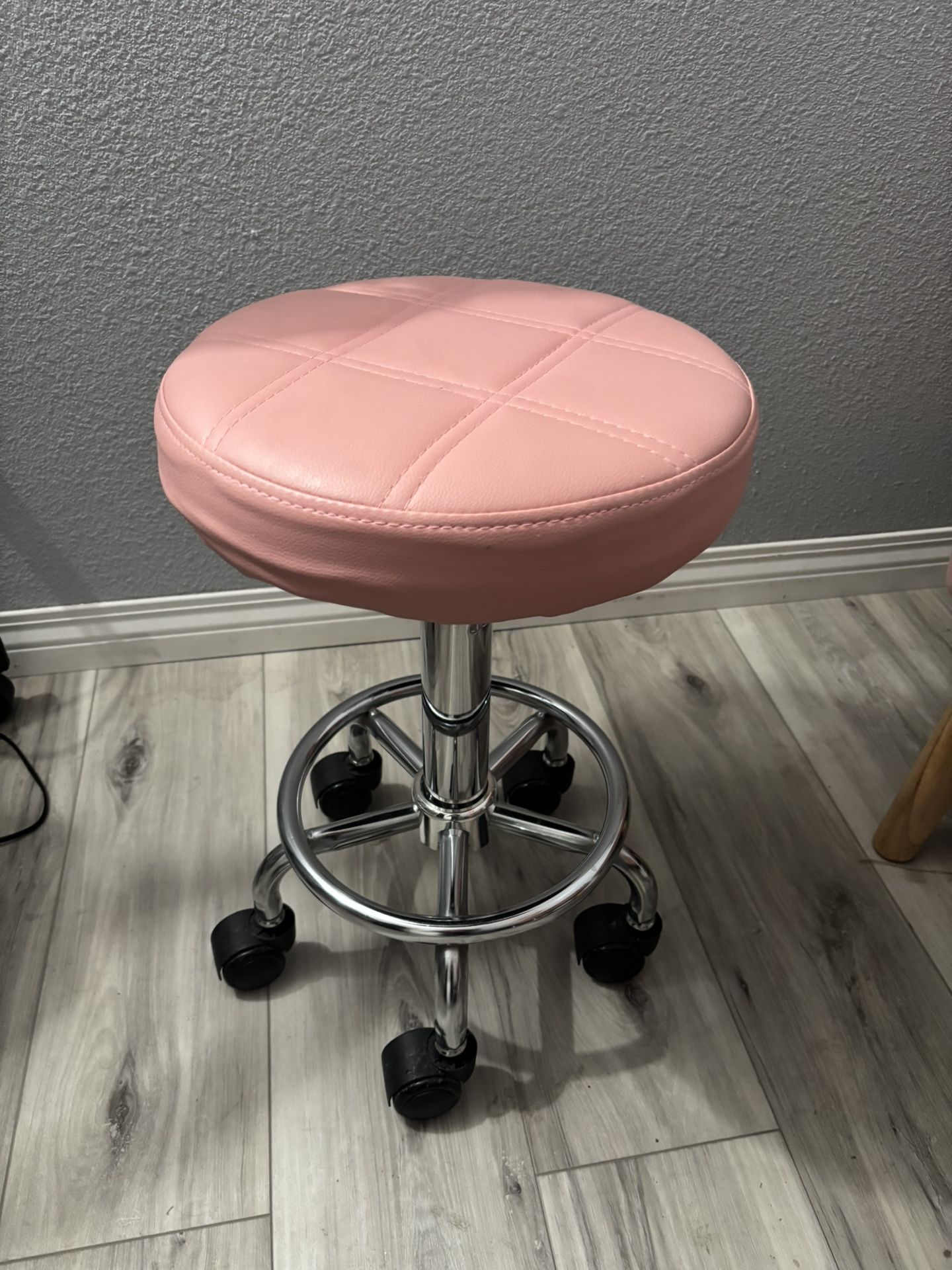 Pink Stool Chair