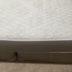 King Mattress, King Metal Bed Frame, 2 Twin Spring Boxes