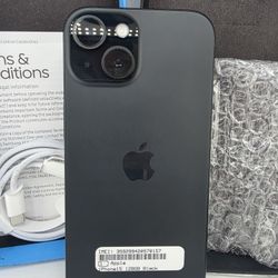 Apple iPhone 15 A2846 Unlocked 128GB Black Very Good Condition 🔥
