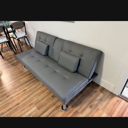 Leather Sofa Couch 