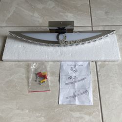  Beautiful Bathroom Light  21 Inch  Brand New Never Used 