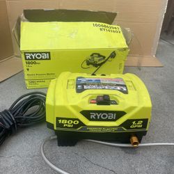 RYOBI 1800 PSI 1.2 GPM Cold Water Corded Electric Pressure Washer