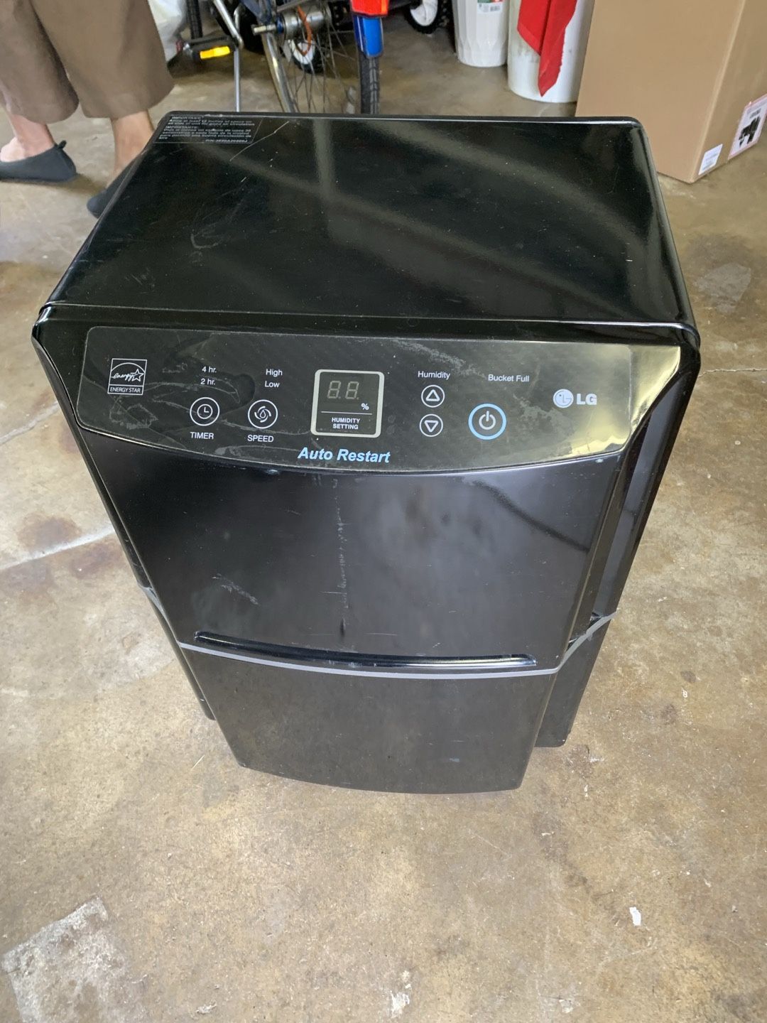 LG Dehumidifier 65 Pint