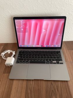MacBook Air 13 (M1 chip / Latest OS 26 Tahoe) 8GB Memory Good Laptop (100% Battery)