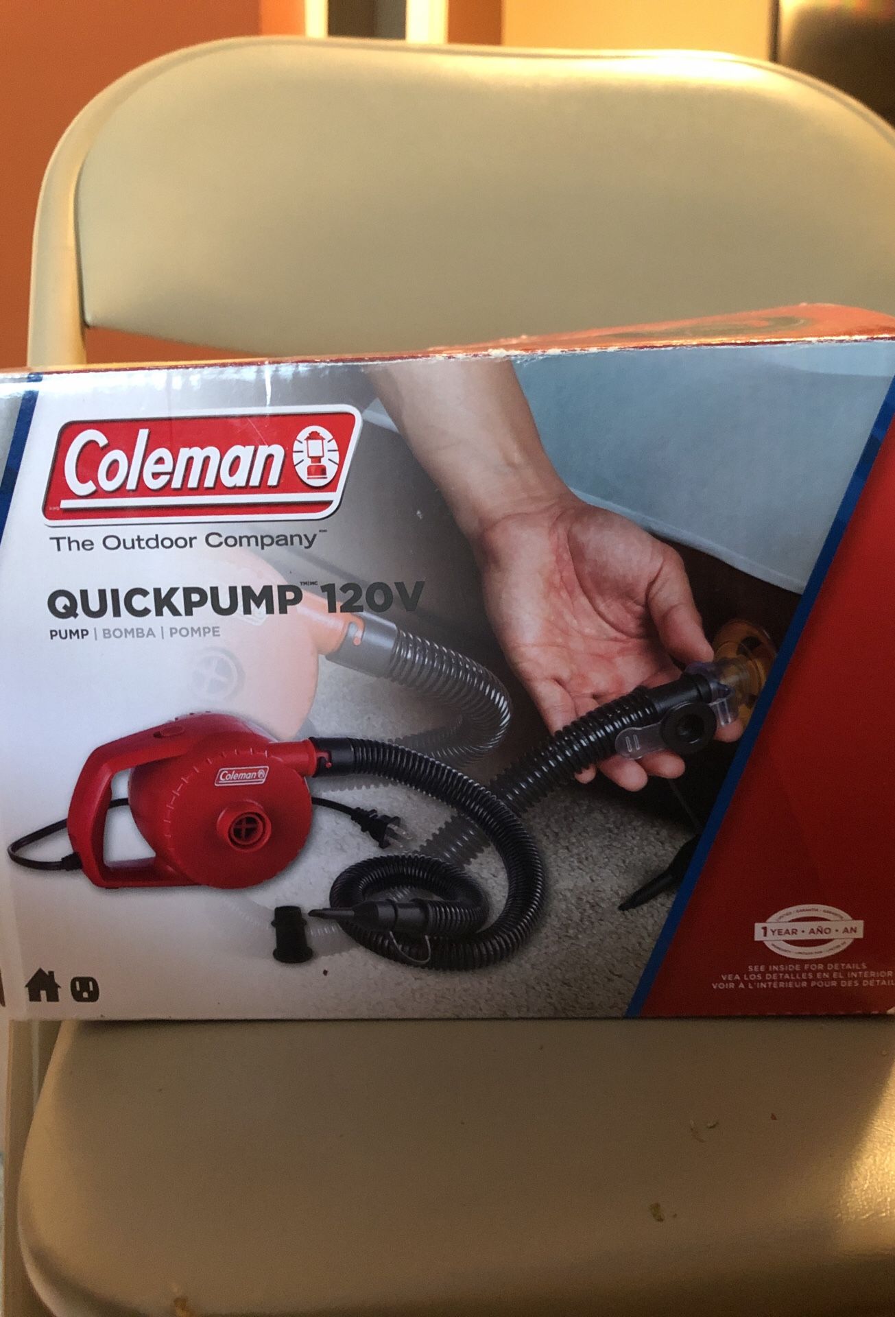 Coleman Quickpump 120v