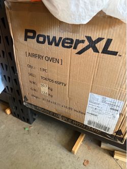 NEW PowerXL SmartSynx Dual Door Air Fryer Oven