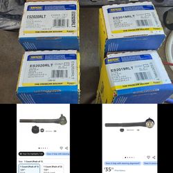 Moog Outer Tie Rods 2 pairs