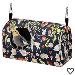 Small Bird House Nest Fabric